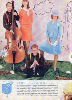 Curve and Colour advertisement